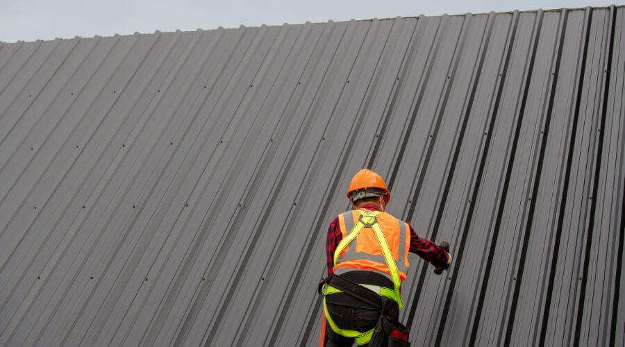 Professional metal roof installation services in Milltown, MT